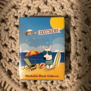 Skechers Beach Scene Playing Cards